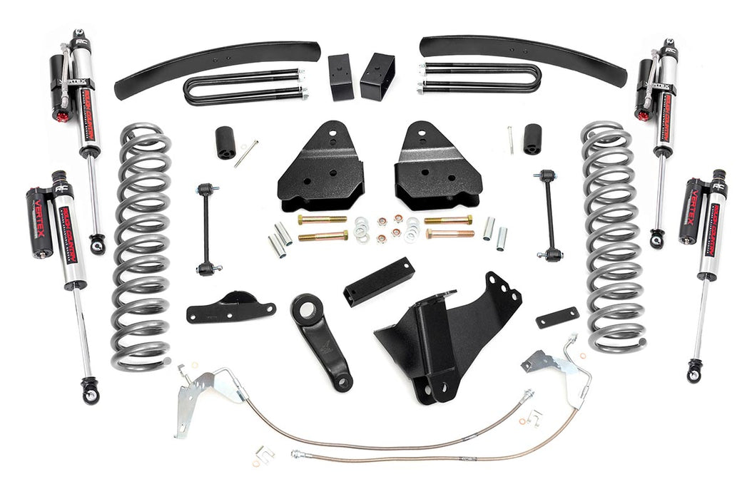 Rough Country 4.5 Inch Lift Kit W/O Overloads Vertex Ford F-250/F-350 Super Duty (08-10) 47850