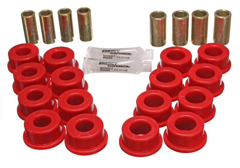 Energy Suspension 84-95 Chevy Corvette Red Rear End Control Arm Bushing Set 3.3145R