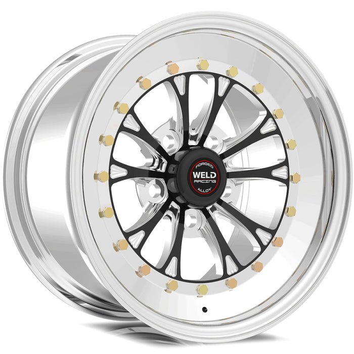 Weld Vitesse 15x6 / 5x4.5 BP / 3.5in. BS Black Wheel Non-Beadlock 794B-56206