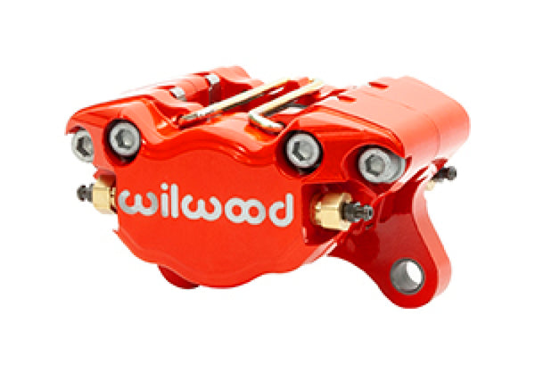 Wilwood Caliper-Dynapro Single 3.75in Mount 1.38in Pistons .38in Disc Red 120-9690-RD