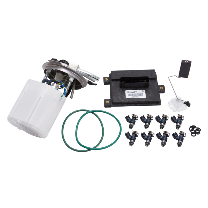 Edelbrock Supercharger Supplemental Fuel Pump Kit GM Suv 1500 2007-2009 6 0 6 2L Non-Flex Fuel 15672