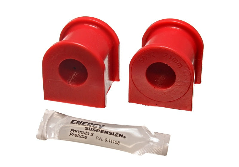 Energy Suspension 05-07 Scion tC Red 21mm Front Sway Bar Bushing Set 8.5131R