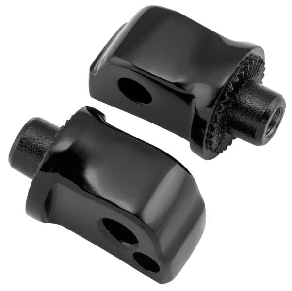 Kuryakyn Splined Passenger Peg Adapter Black 8924