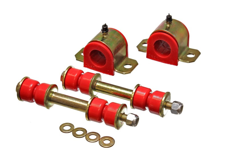 Energy Suspension 93-98 Toyota Supra Red 22mm Rear Sway Bar Frame Bushings 8.5122R