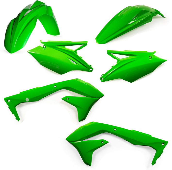 Acerbis Plastic Kit (GREEN) For 18 KAWASAKI KX450F