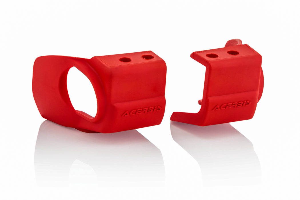 Acerbis Fork Shoe Protectors - Red (2726610004)