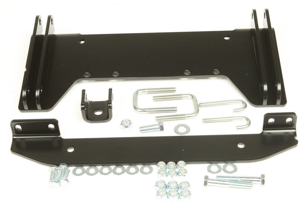 WARN 63936 Powersports ATV Center Kit Snow Plow Mount , Black