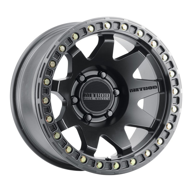Method MR108 17x9 -44mm Offset 6x5.5 106.25mm CB Matte Black w/BH-H24125-38 Wheel MR10879060544B