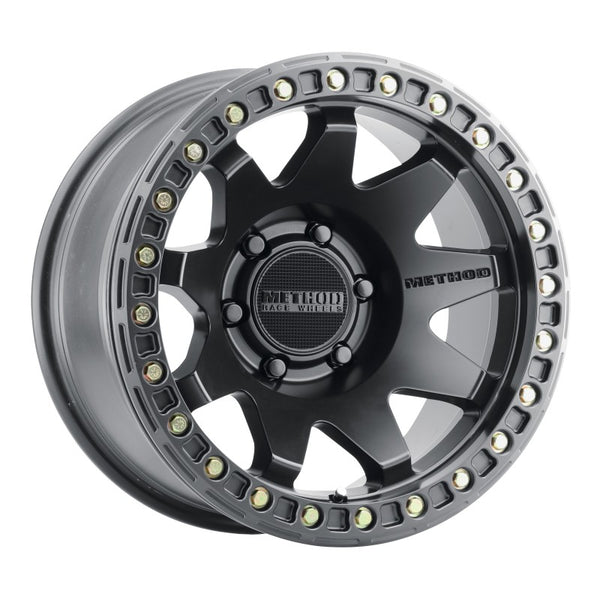 Method MR108 17x9 -44mm Offset 6x5.5 106.25mm CB Matte Black w/BH-H24125-38 Wheel MR10879060544B