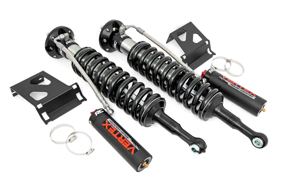 Rough Country Vertex 2.5 Adjustable Coilovers Front 3" Fits toyotaTacoma (05-23) 689010