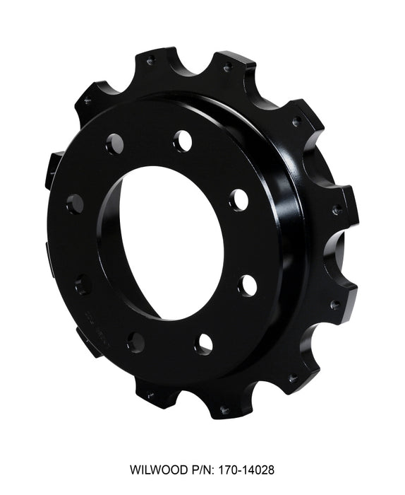 Wilwood Hat-Park Brake 1.78in Offset 8 x 6.50 12 on 10.75in 170-14028