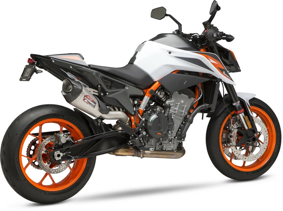 Yoshimura At2 Slip-On Exhaust (Street/Stainless/Stainless/Carbon/Works) For 19-20 Ktm 790Duke (16890Bp521) 16890BP521