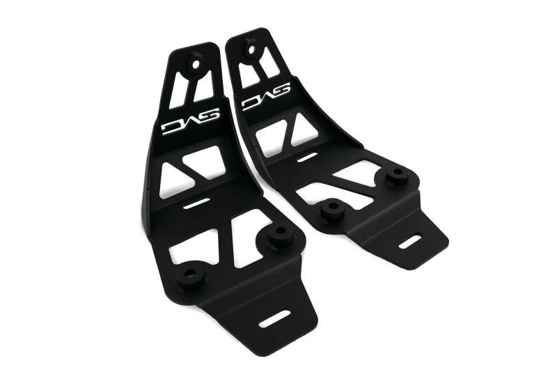 DV8 Offroad 20-22 compatible with Jeep JL 392/ compatible with Jeep JT Mojave Edition Dual Pod Light Mounts LBJL-06