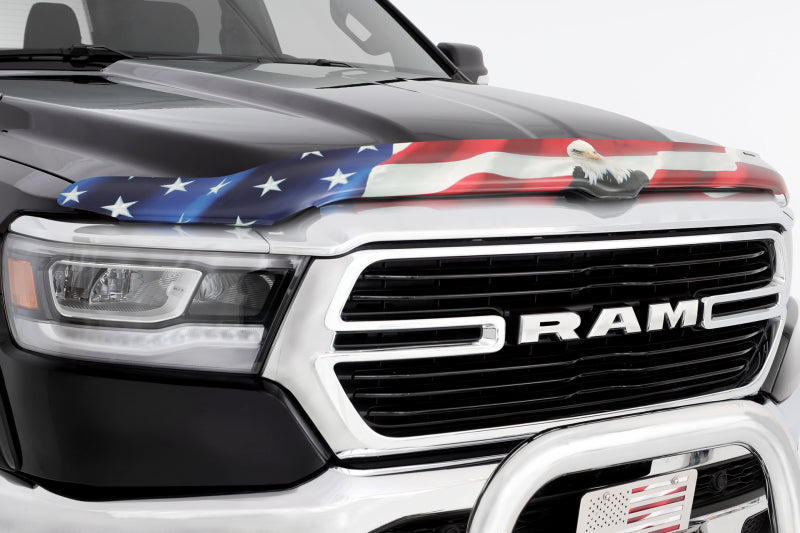 Stampede 19-23 Ram 1500 (Excl. Rebel/TRX) Vigilante Premium Hood Protector Flag 2019-30