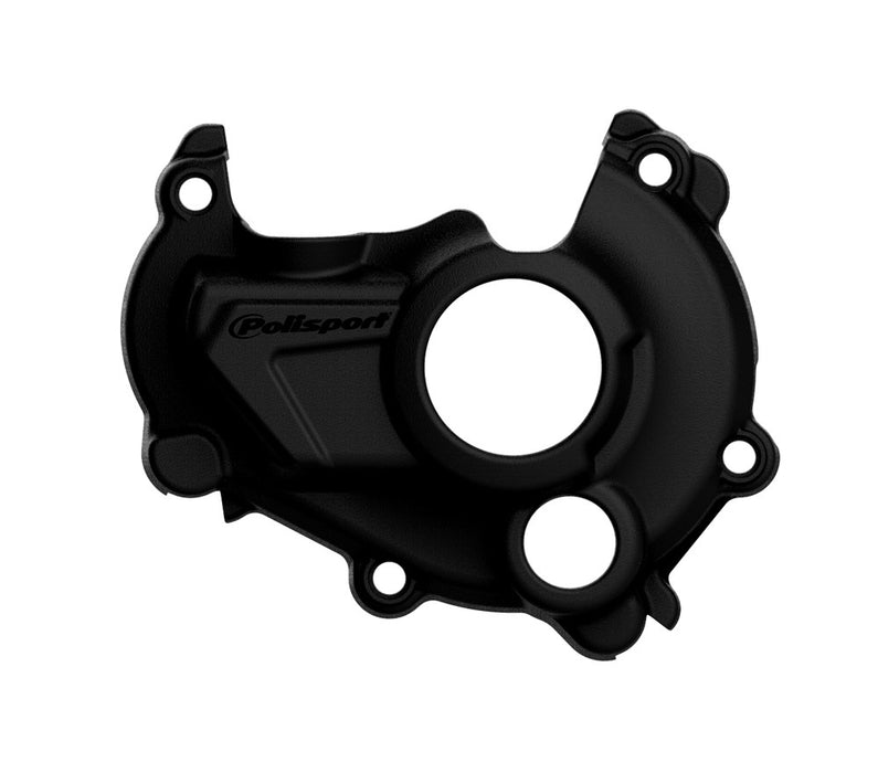 Polisport Ignition Cover Protector (BLACK) For 14-18 YAMAHA YZ250F