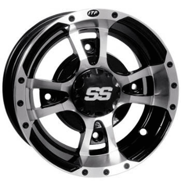 ITP SS 112 10x5 / 4x144 BP / 3+2 Offset Machined Wheel 1028334404B