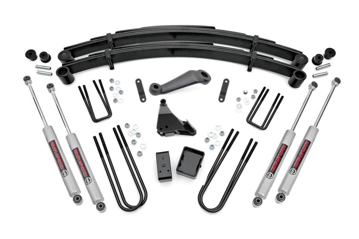 Rough Country 6 Inch Lift Kit Rear Blocks Fits Ford F-250/F-350 Super Duty (99-04) 49630