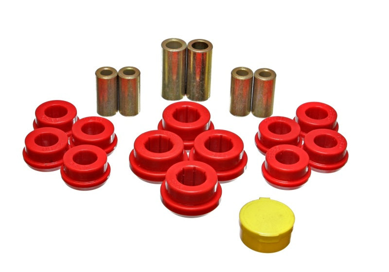 Energy Suspension 92-01 Honda Prelude Red Rear Control Arm Bushing Set 16.3112R