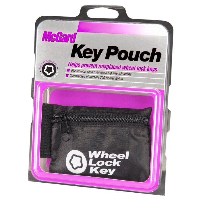 McGard Wheel Key Lock Storage Pouch Black 70007