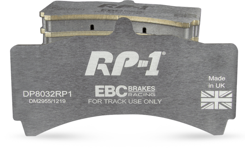 EBC Racing 2018+ Fits Jeep Grand Cherokee Trackhawk 6.2L S/C RP-1 Race Front Brake Pads DP82400RP1