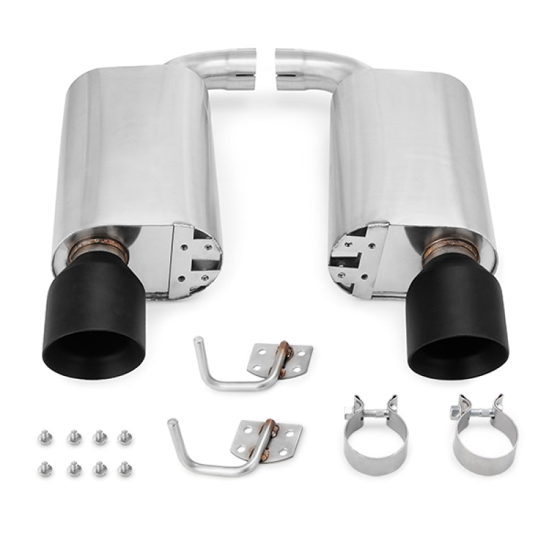 Mishimoto 2015+ Ford Mustang GT Street Axleback Exhaust w/ BlackTips MMEXH-MUS8-15ASBK