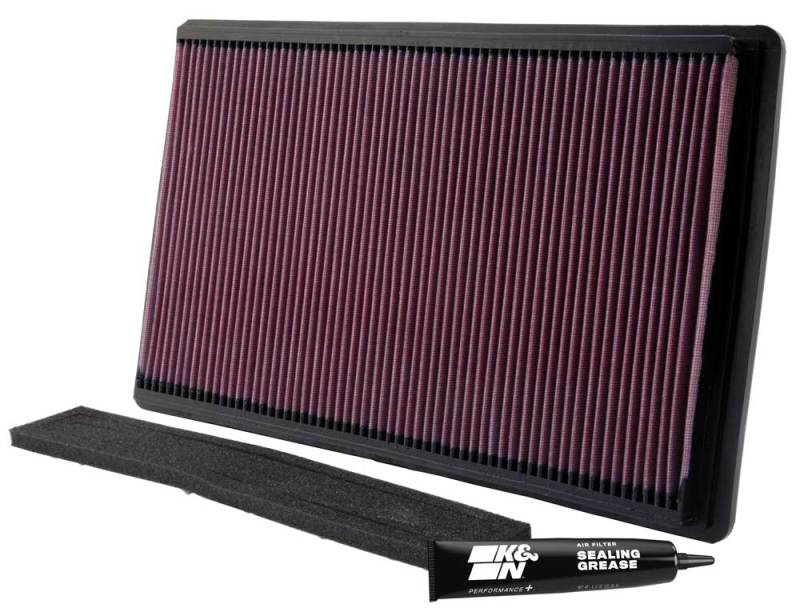 K&N Replacement Air Filter AIR FILTER, CHEV CORVETTE 5.7L 90-96, PONT FIREBIRD 5.7L 96-97 33-2035