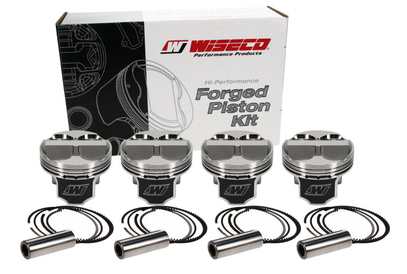 Wiseco Acura 4v Domed +8cc STRUTTED 86.0MM Piston Kit K573M86AP