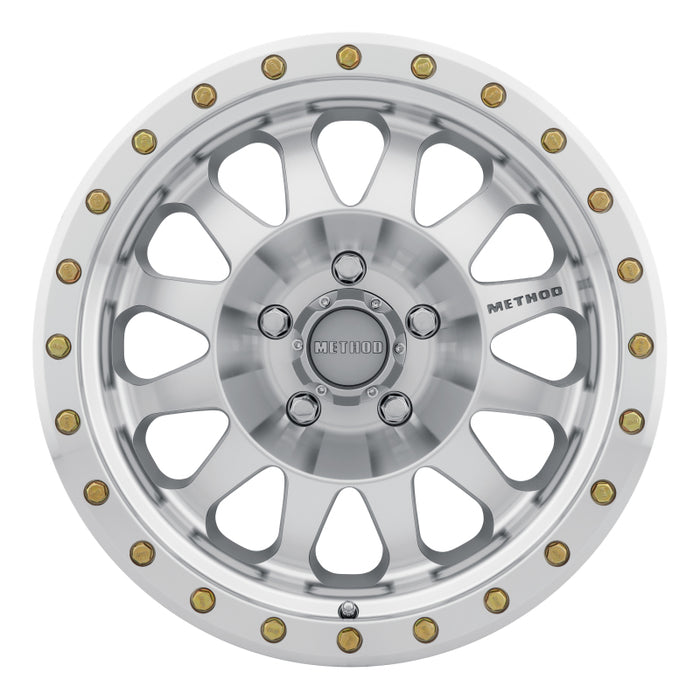 Method MR304 Double Standard 17x8.5 0mm Offset 5x5 94mm CB Machined/Clear Coat Wheel MR30478550300