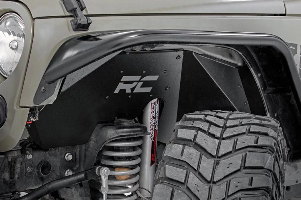 Rough Country Inner Fenders Fr & Rr compatible with Jeep Wrangler Jk (2007-2018) 10511