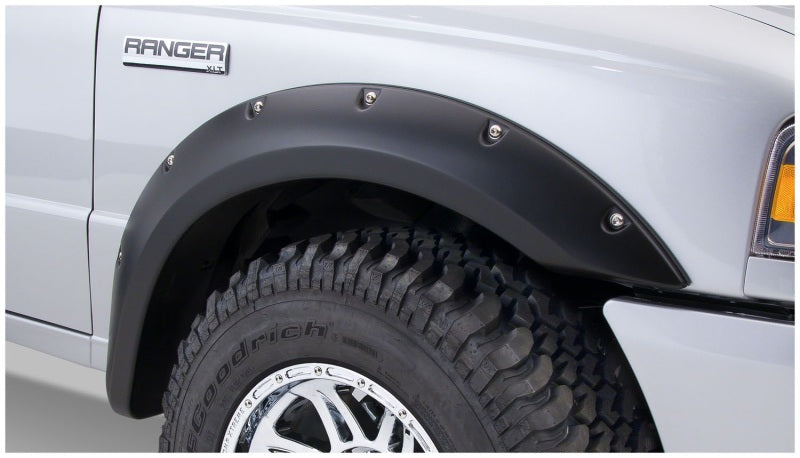 Bushwacker 93-11 Ford Ranger Pocket Style Flares 2pc Black 21037-02