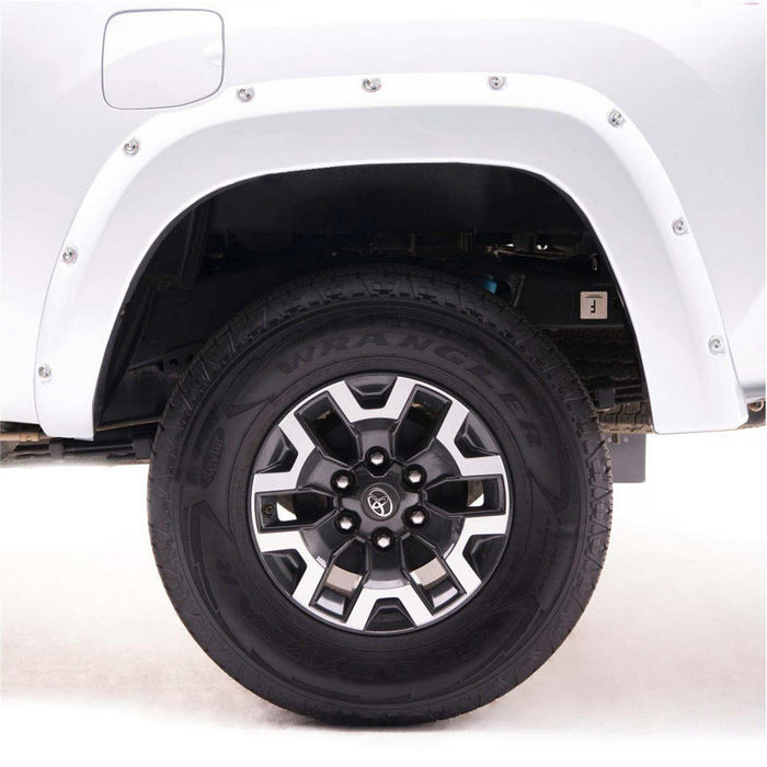 EGR 2018 Ford F150 Bolt-On Look Color Match Fender Flares Set Oxford White 793574-Z1