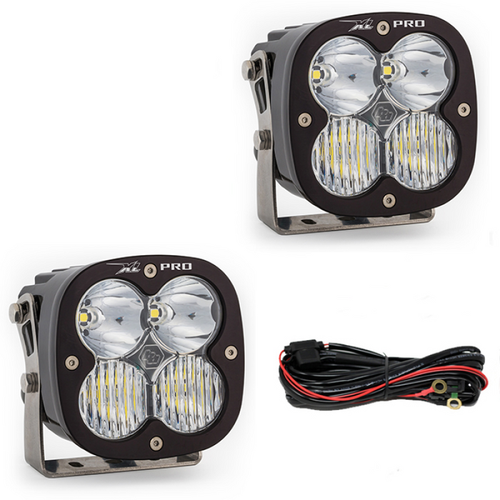 Baja Designs compatible with Jeep JL/JT Rubicon Steel Bumper LED Light Kit XL Pro 447668