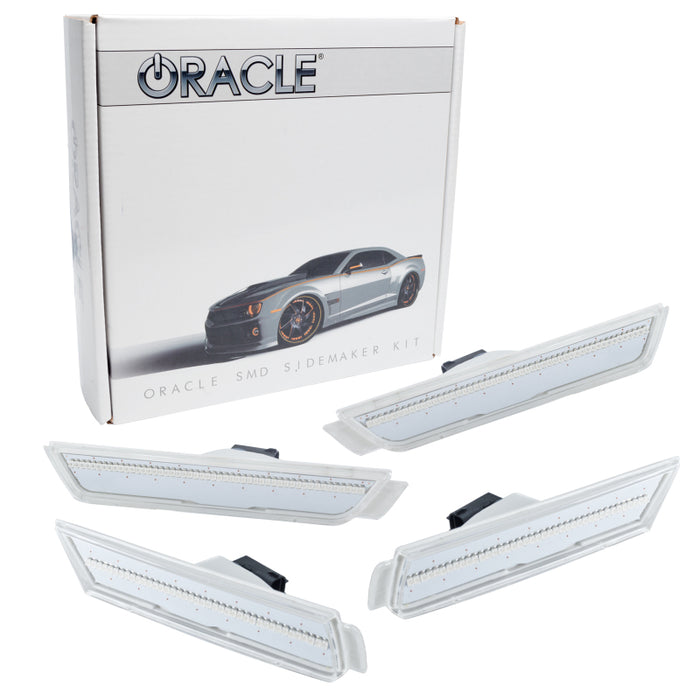 Oracle 10-15 Chevrolet Camaro Concept Sidemarker Set Clear No Paint SEE WARRANTY 3101-019