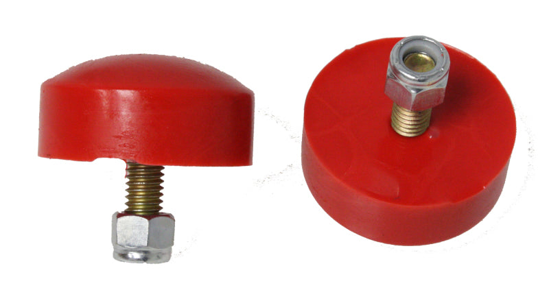 Energy Suspension 1in Tall Buttonhead Bump Stop Red 9.9116R