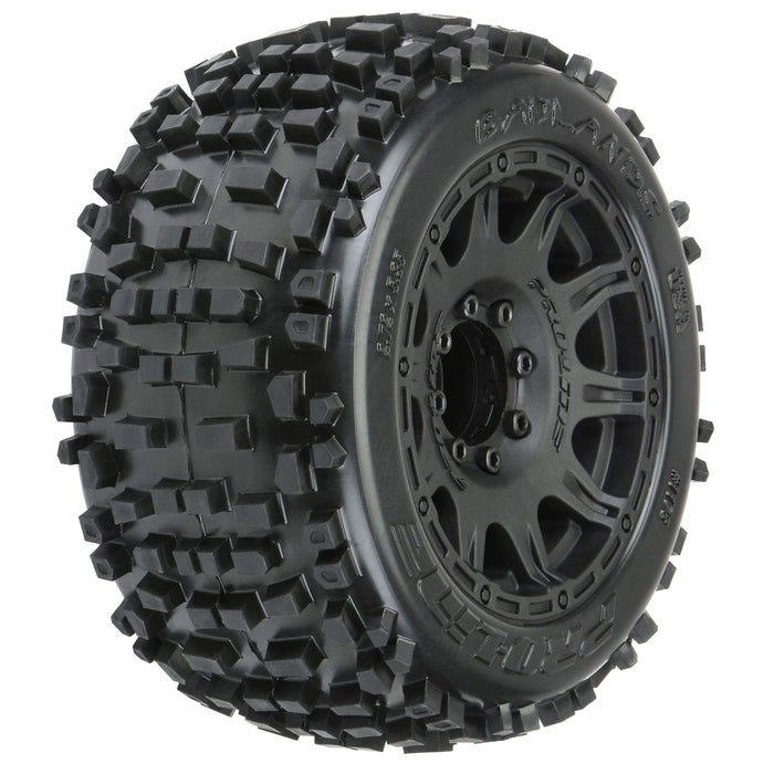 Pro-Line Racing Badlands 3.8 MTD Raid 8x32 Wheels 17mm MT F/R PRO117810