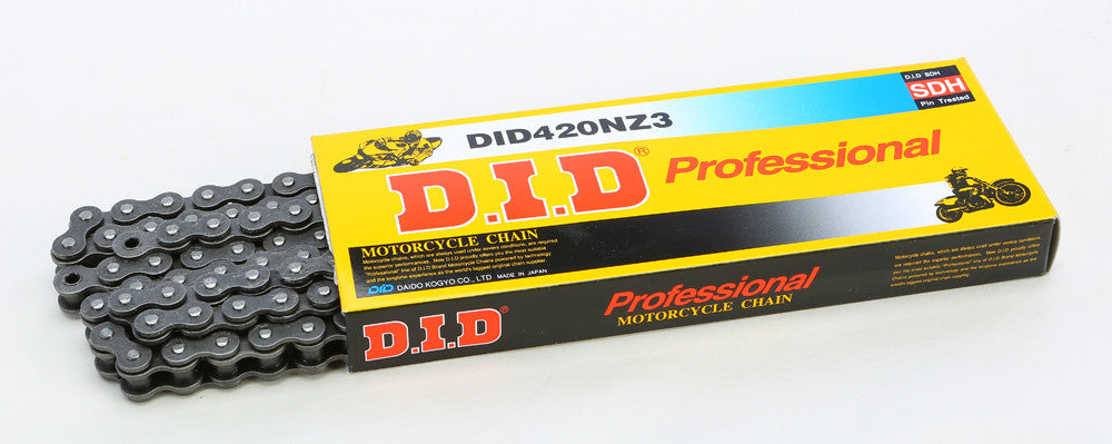 D.I.D. Super 420Nz3-120 Non O-Ring Chain 420NZ3X120RB