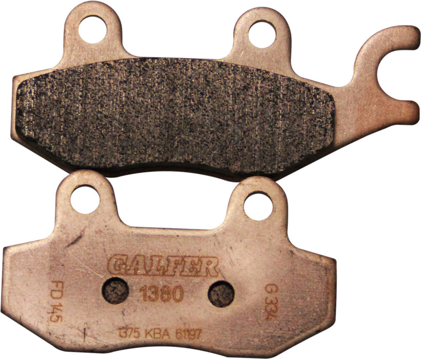 Galfer HH Sintered Brake Pads (Rear G1380) Compatible With 08-15 KAWASAKI KLR650