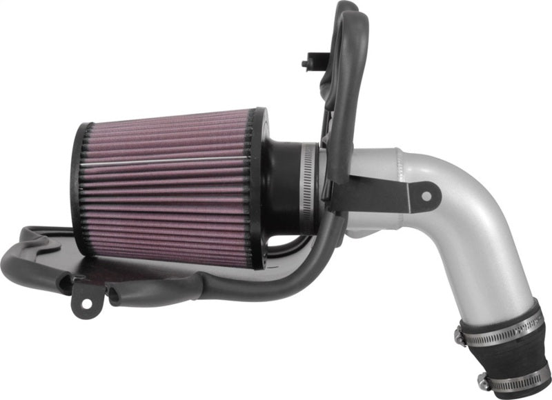 K&N 17-18 Chevy Cruze 1.4L Turbo Silver Typhoon Short Ram Intake 69-4537TS