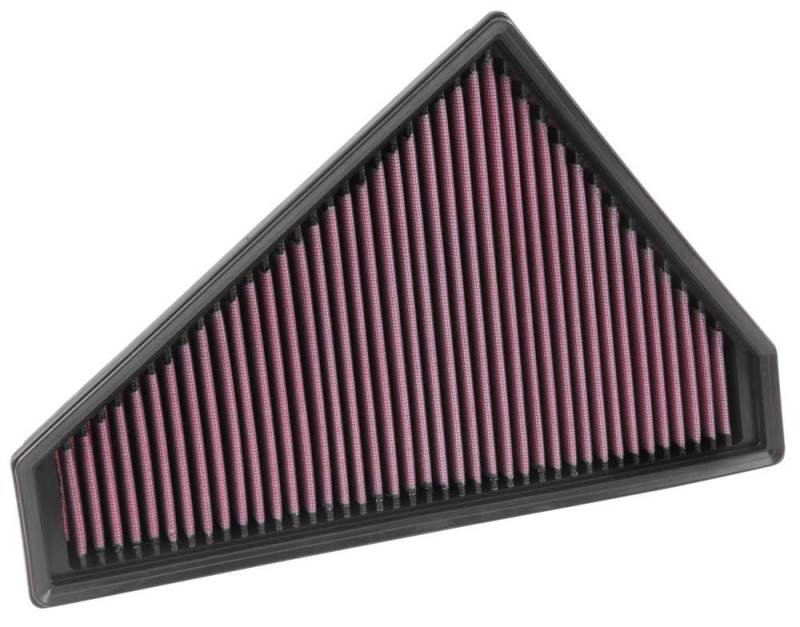 K&N Replacement Panel Air Filter (Right Side) 2014-2015 Jaguar F-Type 3.0L/5.0L 33-3022