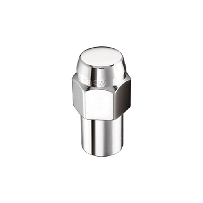 McGard Hex Lug Nut (Reg. Shank .746in.) M12X1.5 / 13/16 Hex / 1.65in. Length (4-Pack) Chrome 61002