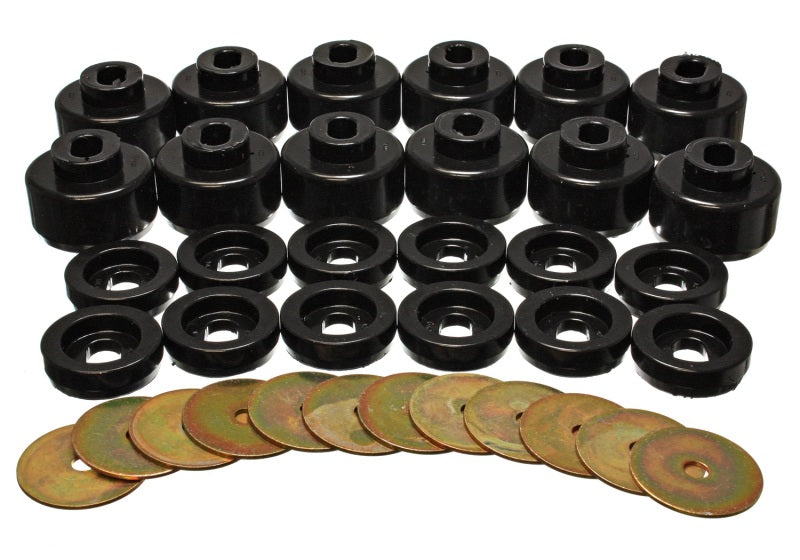 Energy Suspension Body Mount Set Black 3.4156G