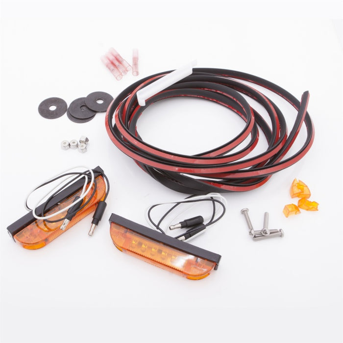 Bushwacker 99-18 Universal 2-Wire Led Marker Light Kit For Flat Style Flares PK1-LT1-0001