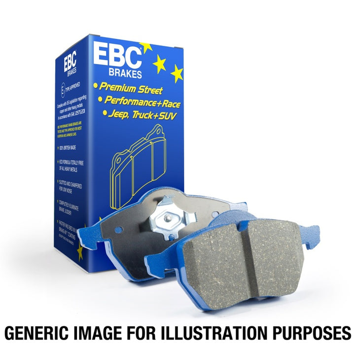 EBC 14+ Chevrolet Corvette Stingray (C7) 6.2 Bluestuff Rear Brake Pads DP53023NDX