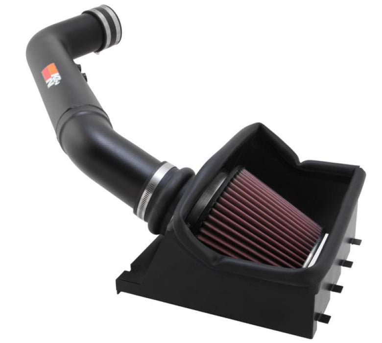 K&N 11-12 Ford F250/F350 SD 6.2L V8 High Flow Performance Intake 77-2582KTK