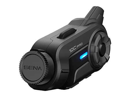 SENA 10C Pro Motorcycle Bluetooth Headset Camera and Communication System, Black (10C-PRO-01)