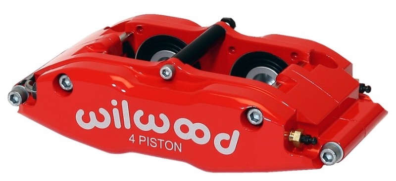 Wilwood Caliper-BNSL4R-Red 1.75in Pistons 1.25in Disc 120-8071-LRD