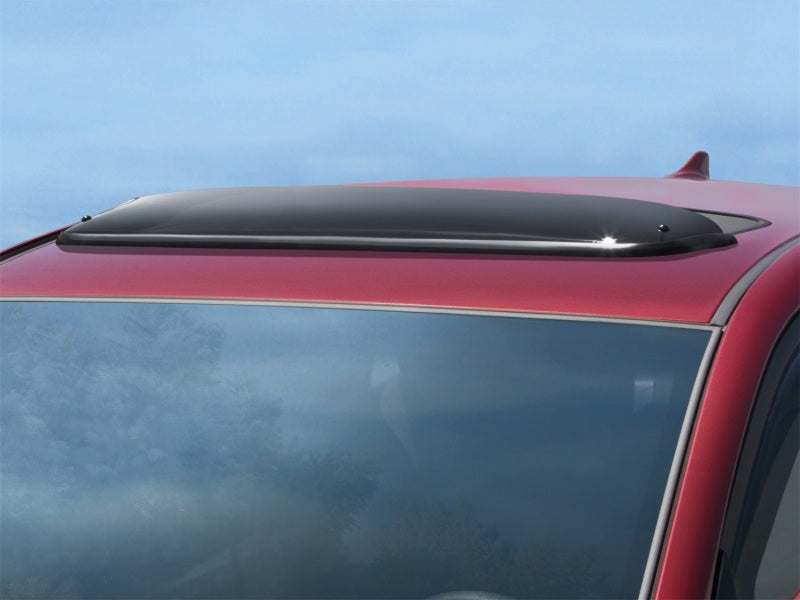 WeatherTech 04+ Compatible with Nissan Armada Sunroof Wind Deflectors Dark Smoke 89047