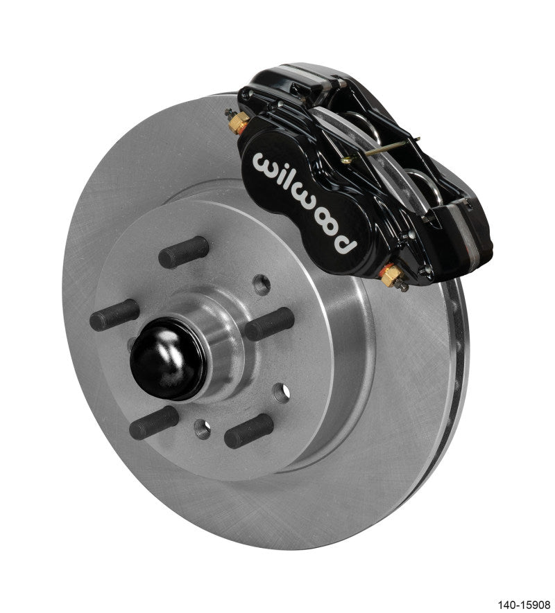 Wilwood Forged Dynalite Pro Front Kit 11.00in One Piece HP Hub and Rotor Black 140-15908