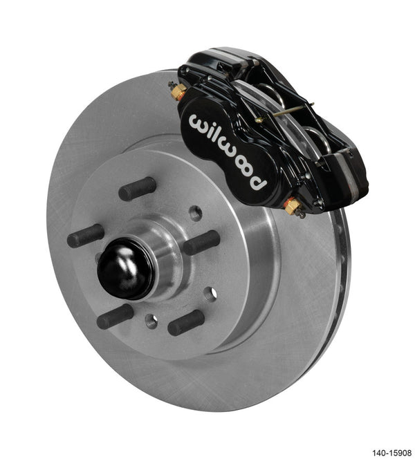 Wilwood Forged Dynalite Pro Front Kit 11.00in One Piece HP Hub and Rotor Black 140-15908