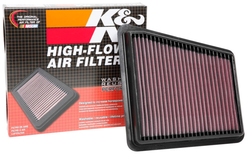 K&N 2018 Kia Stinger L4-2.0L F/I Replacement Drop In Air Filter 33-5073